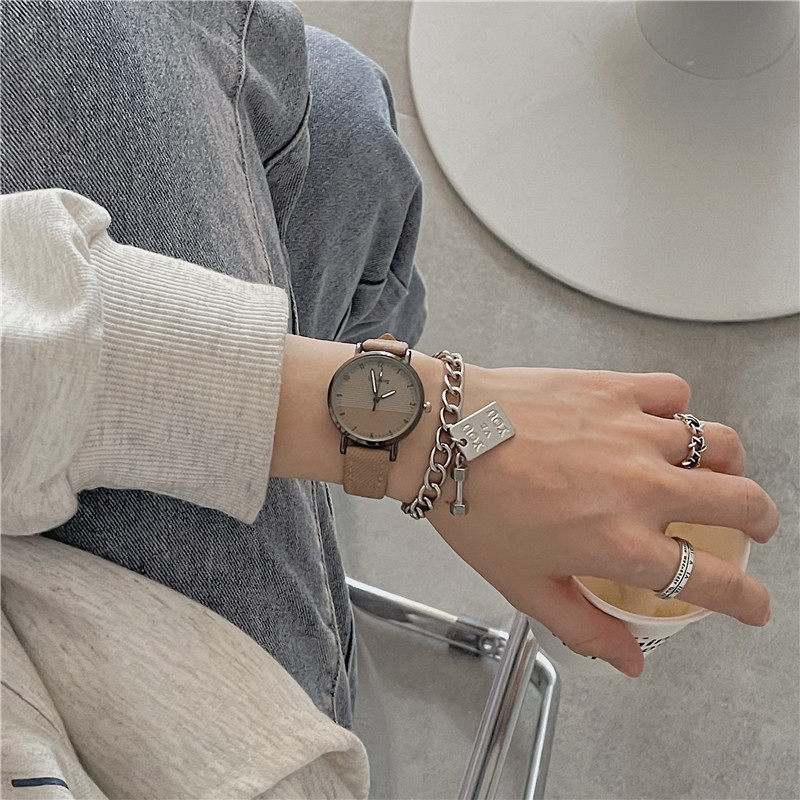 Minimalist Quartz Watch For Students And School Girls Elegant_voghion.com