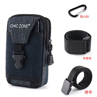 Тибетский синий [три слоя, 6 дюймов 6,5 дюйма] полоса доставки+крюк+ремень