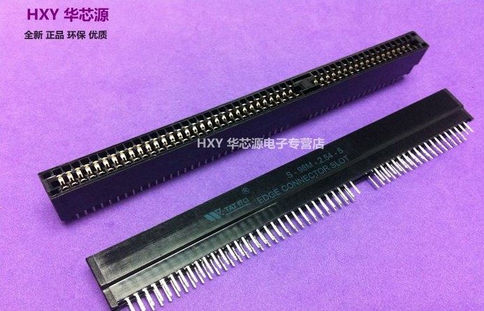 NDK TAT Wildmouth bus socket S-98M-2 54-5 98P 2 * 49P Goldfinger slot without ear