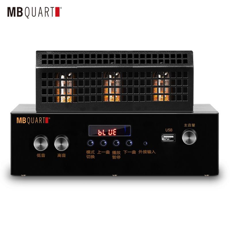 German Goethe Three-Tube Amplifier 460 Power Amplifier with Bluetooth, Usb, Tf Card, Audiophile-Grade High-Resolution Desktop Speakers