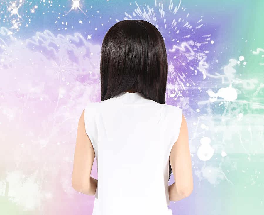 Perruque Long cheveux raides - Ref 2611335 Image 10