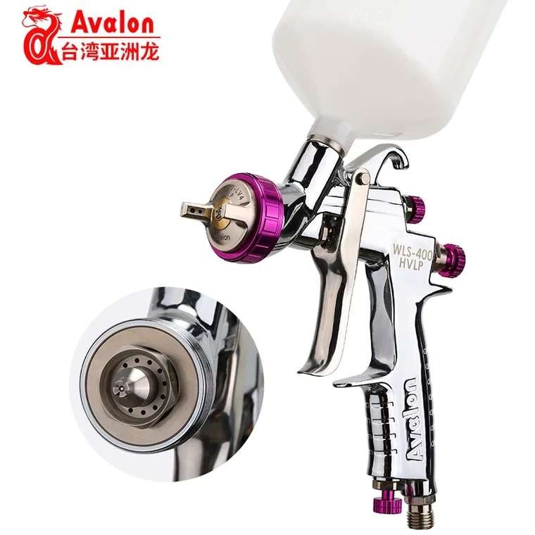 2019 Taiwan Asia Dragon WLS-400 1 4 caliber car paint varnish spray gun fine atomization