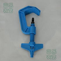 PE pipe punch hose opening tool drip irrigation pipe with bypass valve drilling plastic hose for eye