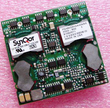The SYNQOR power supply module PQ48033HGA40NNS