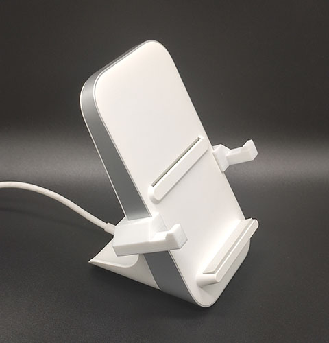 OnePlus One Plus Wireless Charger Horizontal Screen Stand Warp Flash Charge 30W Mobile Phone Stand 3D Printing