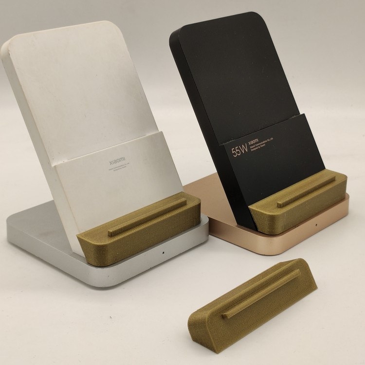 Xiaomi 30W 55 W 20 heightening cushion upright cold wireless cross-screen bracket charging bracket on-board vehicle