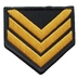 Nhãn hiệu CQB màu đen đeo băng tay sĩ quan / epaulette / nhãn thêu / nhãn / dán / Velcro / chương thêu / có thể được tùy chỉnh miếng dán vá quần áo	 Thẻ / Thẻ ma thuật