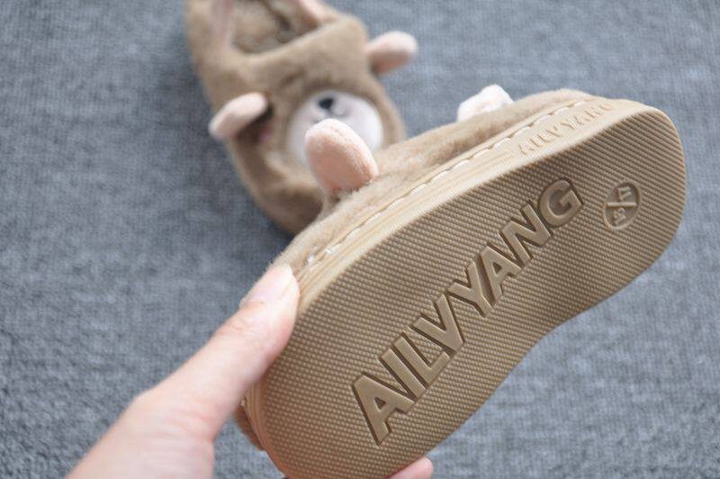 Chaussons enfants en autre pour hiver - semelle caoutchouc - Ref 1005394 Image 27