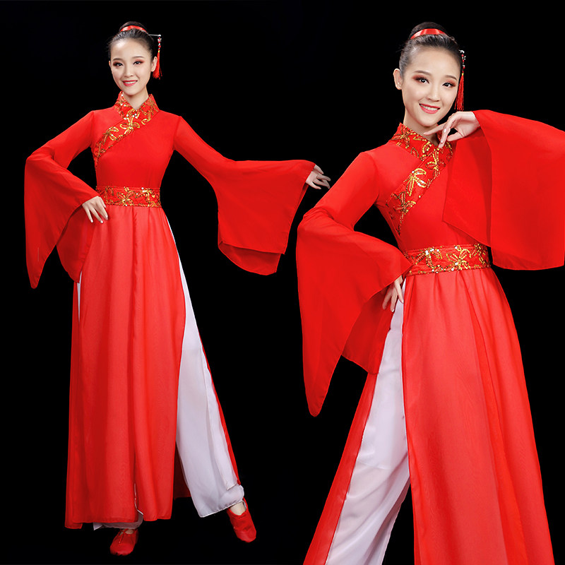 Beauty pipa line classical gauze dance clothing female elegant Chinese style Hanfu ancient style sword dance China in the lights