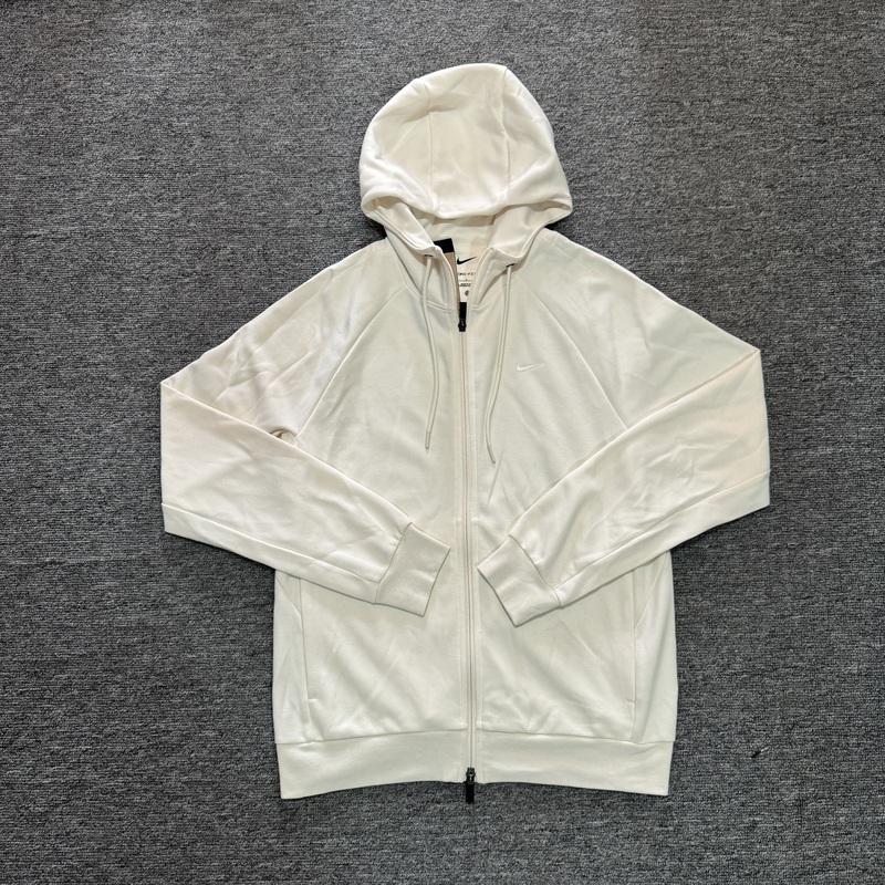 Nike Dri-Fit Men's Quick-Drying Full-Length Zip-Up Hoodie Casual Jacket Fz0968-110
