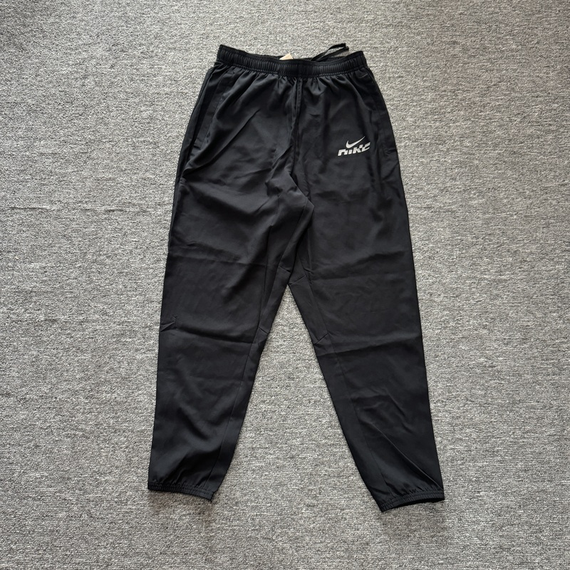 Nike Men's Sports Running Training Quick-Drying Breathable Woven Ankle-Tied Nine-Point Length Pants Ib3775-010
