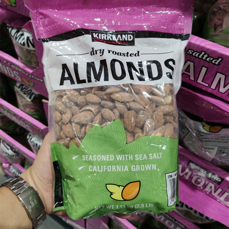 Opening guest Costcokirkland Kirkland imports Badan wood salt roasted tonsils 1 13KG