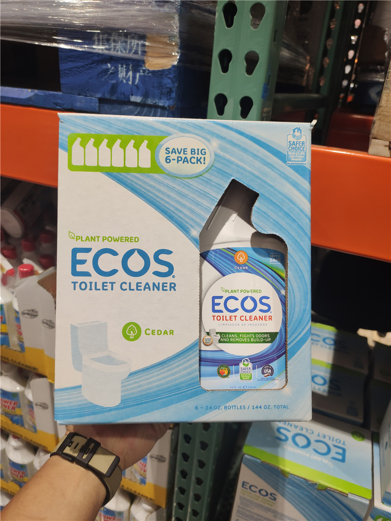 Costco opened the market in Shanghai ECOS sanitary cleaning agent 6 pieces mild decontamination 710ml*6