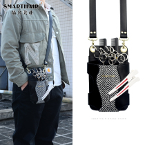 Scissors Bag Hair Stylist Special High-end Hairstyle Kit Skew Satchel Red Fashion Tide Pet Haircut Bag Pocket