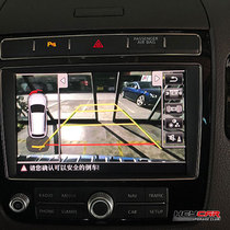 Volkswagen Touareg original top with high RNS850 navigation reverse image reflection center control display original