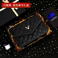 Черная модная подарочная коробка