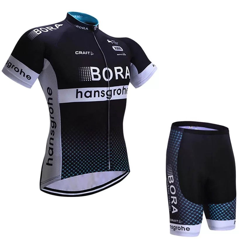 17B0RA summer mountain bike clothing bicycle clothing cycling clothing short-sleeved cycling clothing pulley suit breathable men and women