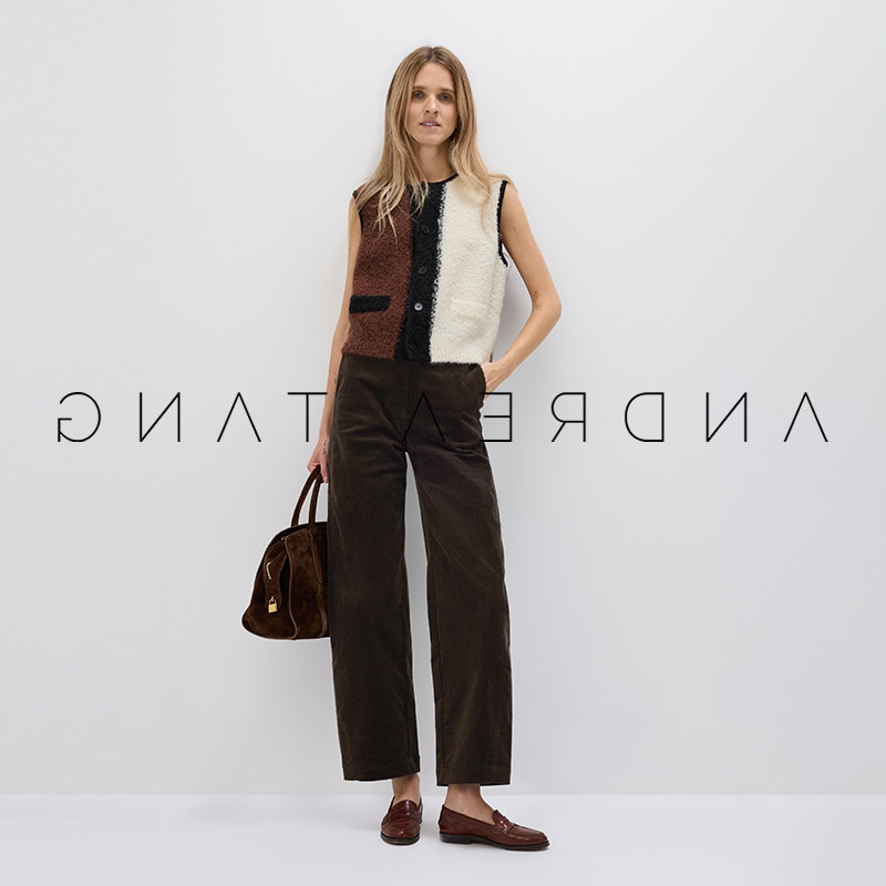 European and American Style Wool Color-Blocked Round-Neck Sleeveless Vest Cardigan Top Spring New Layered Outerwear Sweater Vest for Women