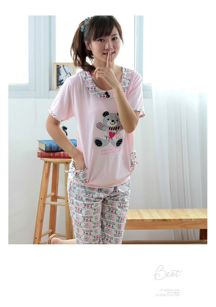 Pyjama pour femme      à manche courte - Ref 3000408 Image 27