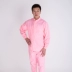 Nhà máy thực phẩm overalls thiết lập chế biến trắng bảo hiểm lao động tùy chỉnh nam giới và phụ nữ nhà máy không bụi quần áo vệ sinh nhà xưởng nữ chống bụi quần kaki Bộ đồ