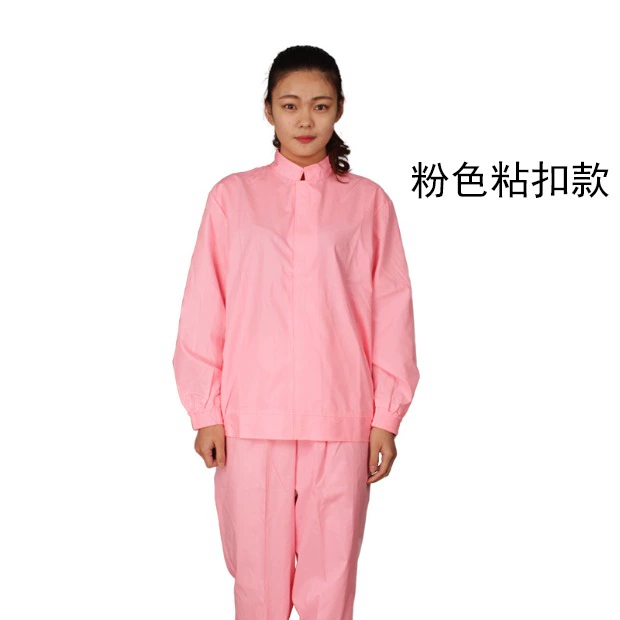 Nhà máy thực phẩm overalls thiết lập chế biến trắng bảo hiểm lao động tùy chỉnh nam giới và phụ nữ nhà máy không bụi quần áo vệ sinh nhà xưởng nữ chống bụi
