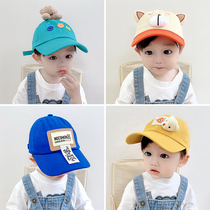 Child hat boy baby spring and autumn baseball cap baby boy baby boy sunhat girl cute super cute Duck Tongue Cap