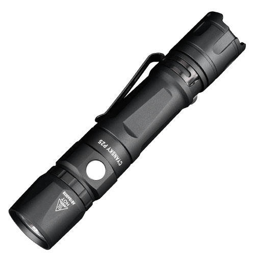 CYANSKY P25 portable tactical flashlight 3000 lumens highlight 192 meters floodlight 21700 rechargeable on foot