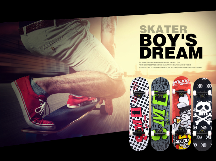 Skateboard pour homme femme enfant - Ref 2597549 Image 32