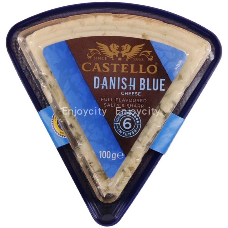 Anla Castello Triangle Blue Grain Cheese 100g Blue Pink Cheese Cheese cheese BlueCheese