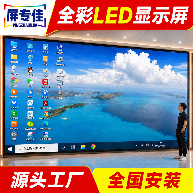 Full-Color Led Display Screens with High-Definition Seamless Splicing for Conference Rooms and Exhibition Halls, Commercial Large Screens Directly Supplied by the Manufacturer for Nationwide Installation Full-Color Led Display Screens with High-Definition Seamless Splicing for Conference Rooms and Exhibition Halls, Commercial Large Screens Directly Supplied by the Manufacturer for Nationwide Installation