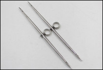 Stainless steel martial arts Emei Thorn Emei Thorn Emei needle double front Laos martial arts unopened blade