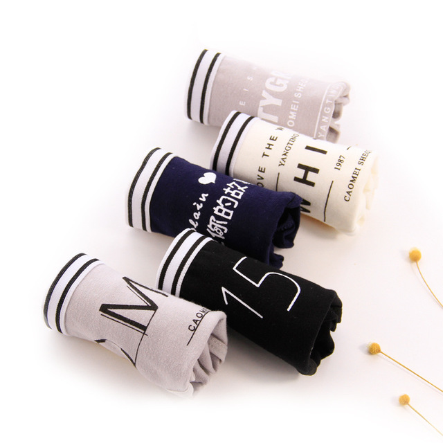 5 hộp quà, đồ lót nữ, quần short cotton cỡ lớn, quần short trẻ em lớn, quần lót nữ, bộ sưu tập lớn của học sinh do lot nu