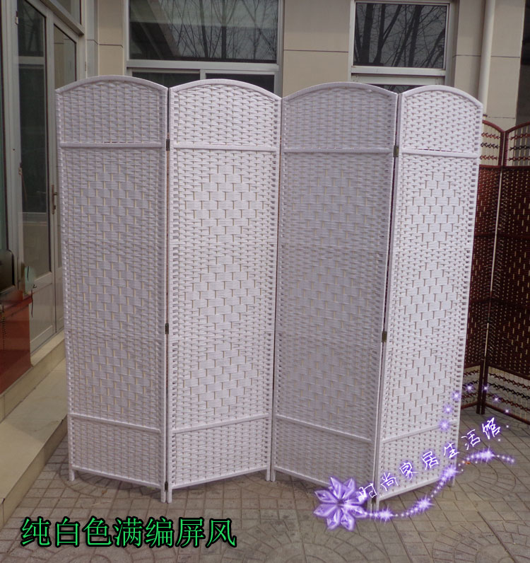 Vận chuyển rơm màn hình phân vùng hiên di động phù hợp phòng rắn màn hình gỗ văn phòng màn hình gấp màn hình vải màn hình - Màn hình / Cửa sổ vách bình phong giá rẻ