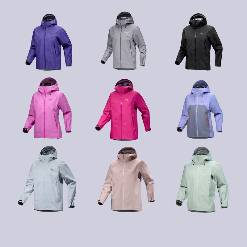 Arc'Teryx Beta Series Jacket/Lt/Sl Lightweight Windproof and Waterproof Outdoor Hard Shell Jacket for Men and Women