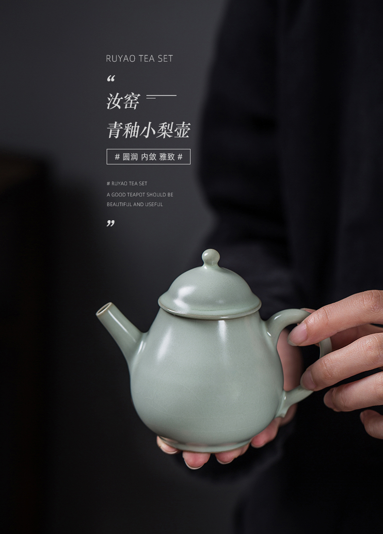 Public remit your up ceramic tea pot single pot one little teapot with a red teapot pure manual kung fu tea set