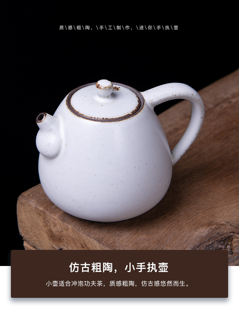 Wynn hui ceramic teapot small single pot small mini ceramic POTS from the single black tea tea set with one person