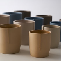 Designer brand coffee ceramic hand Cup personalized moiminjia boutique single American latte water Cup