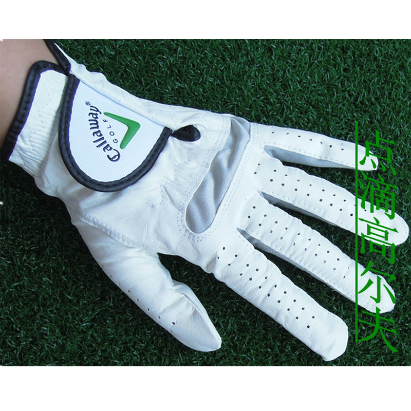 Găng tay Golf Găng tay Golf Găng tay da Golf Găng tay đơn Găng tay Caddy ộ đánh golf nam	