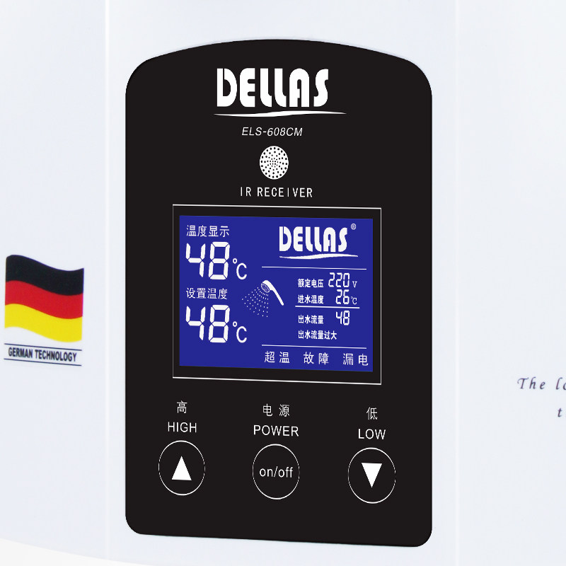 dellas/�¶���ʩң�ؼ��ȵ���ˮ��els608cm