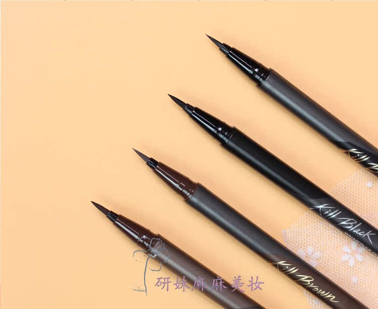 Hàn Quốc 珂 Bút kẻ mắt Leo CLIO KILL BLACK Eyeliner Charm Black Waterproof Lasting Not Blizzing Brown - Bút kẻ mắt kẻ mắt nước black rouge