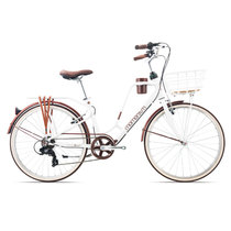 Jiante bicycle 24 inch 26 inch womens light aluminum alloy variable speed commuter car retro Lady bicycle student