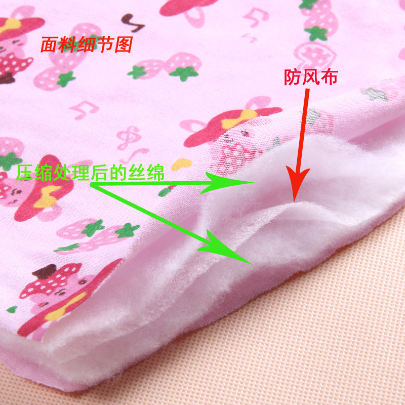 Quần bé gái mùa đông dày cotton lót bé trai lớn quần ấm bé quần bông bé gái mặc đồ trẻ em