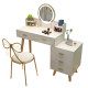 Nordic dressing table Internet celebrity ins small dressing table bedroom modern simple storage cabinet integrated dressing table with lights