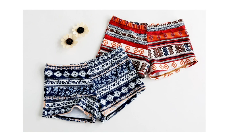 Bộ đồ bơi bikini bikini của Larc de ciel nữ ngực nhỏ tập hợp quần boxer ba mảnh gợi cảm - Bộ đồ bơi hai mảnh