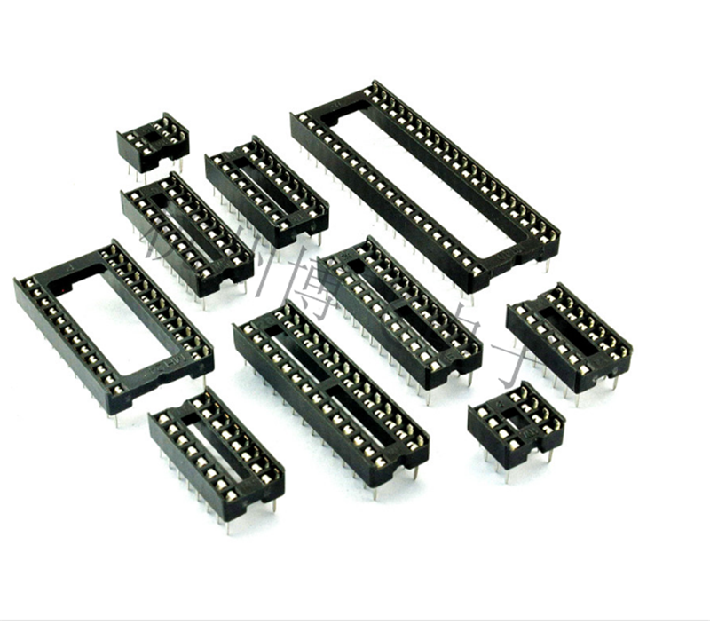 The IC socket chip base line base 6P 8 14 16 18 20-24 28 32 40P a play