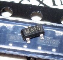 MCR100-6 (printed MCR16) one-way thyristor patch SOT-23 12 yuan 100