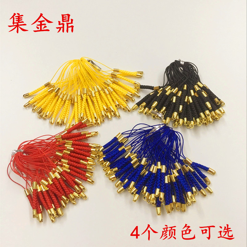 Direct selling new hand twisted hoist rope rope snuff pot decoration rope 4 color optional