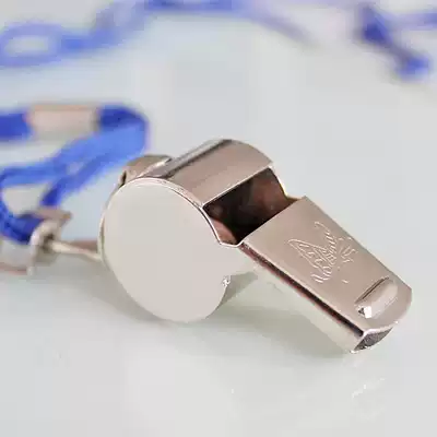 Fire boxed referee whistle metal whistle stainless iron Whistle Sports whistle survival whistle with lanyard