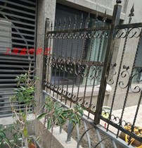 Iron Art Fencing European-style Villa Guardrails Enclosure Cell Wall Engineering Guard Rail Shanghai Manufacturer Direct Sales