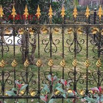 Shanghai Iron Art Fence Iron Art Guardrails Yard Villa Balustrade Eurostyle Fencing Iron Art Yard Wall Fencing